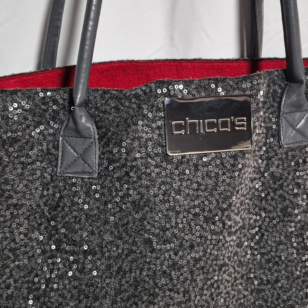Chicos Sequin Bag